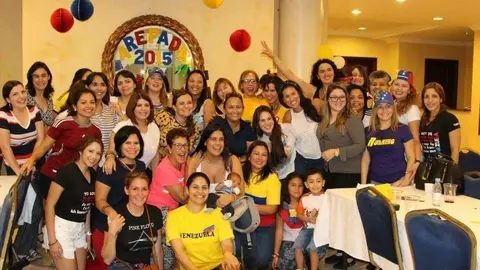 Día Muncial de la Arepa en la ciudad saudí de Al Khobar.