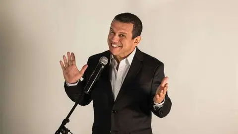 El humorista venezolano Emilio Lovera.