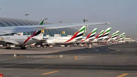 Una imagen de la Terminal 3 del Aeropuerto Internacional de Dubai.