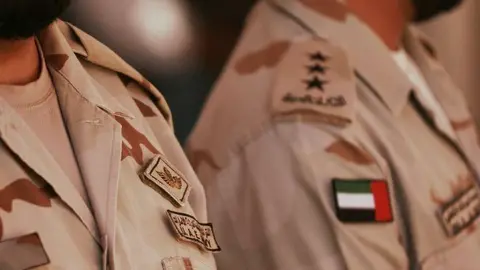 Militares del Ejército de Emiratos Árabes Unidos.