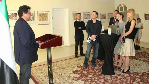 Robert Noriega, durante su intervención.