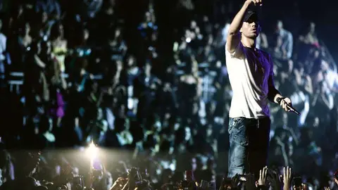 Enrique Iglesias durante una de sus actuaciones. (Redes sociales)