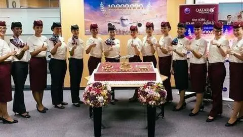 La compañía festejó la cifra récord de seguidores con una tarta.