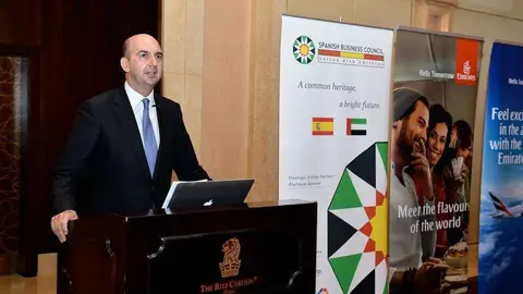 Ricardo Fisas, presidente del Spanish Business Council. (Manaf K. Abbas)