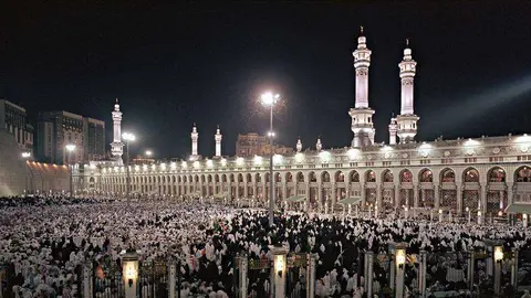 Imagen de La Meca en Arabia Saudita.