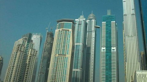 Rascacielos en Dubai Marina. (Manuel Guisande)