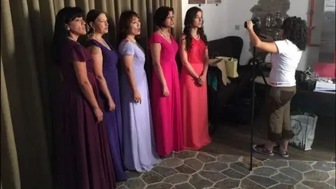 Vox Livens durante uno de sus ensayos. (Twitter)