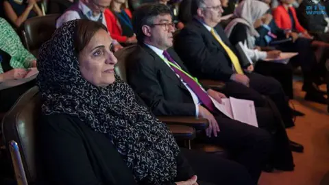 Sheikha Lubna bint Khalid Al Qasimi en la ONU. (WAM)