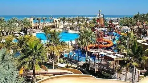 Aspecto de Wild Wadi Water en Dubai.