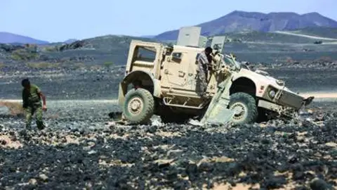 Una imagen de la desolación en Yemen.