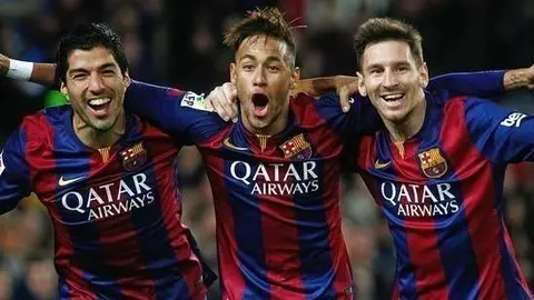Los goleadores del Barça.