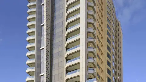 Edificio en la zona de Al Majaz en Sharjah (Expedia)