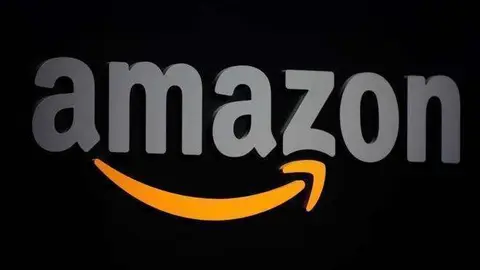 Logo de la empresa norteamericana, Amazon.