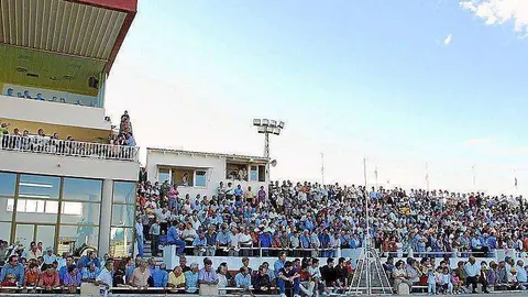 Una imagen del hipódromo de Manacor en Mallorca (España).