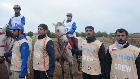 Los emiratíes se clasificaron en segundo lugar en el Mundial de Enduro de Chile.