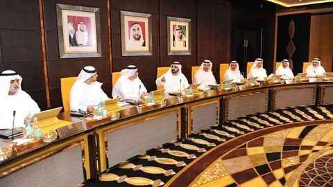 Reunión del Gobierno de Emiratos Árabes Unidos.