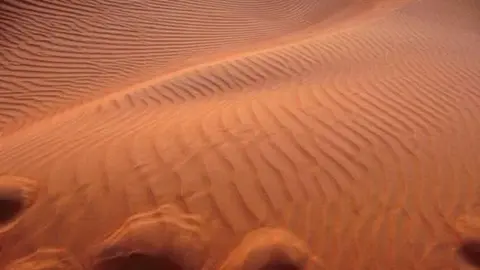 El cadáver de la mujer fue encontrado en una zona de arena en Dubai.