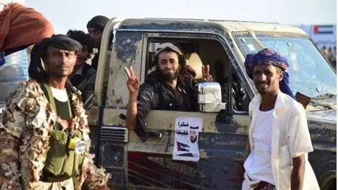 Miembros de la resistencia en Yemen.