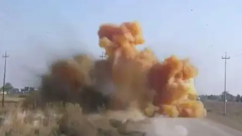 El sospechoso tenía en su poder explosivos.