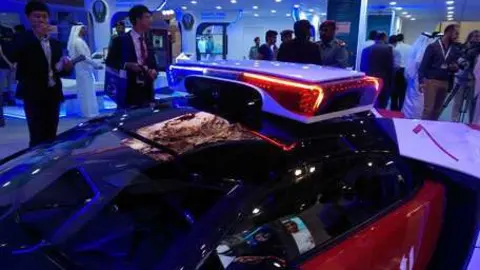 La Policía de Dubai está dotada de tecnología de última generación.