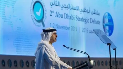 Anwar Gargash, ministro de Asuntos Exteriores de Emiratos Árabes.