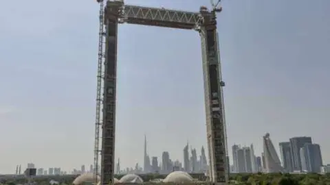 El Marco de Dubai está prácticamente finalizado.