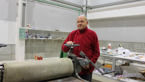 El artista Manuel Facal. (Internet)