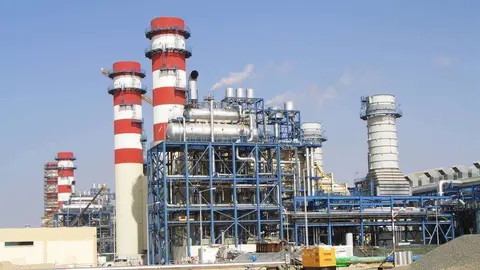 Central eléctrica de Al Naheel en Ras Al Khaimah.