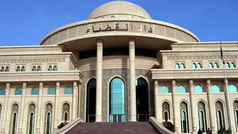 Edificio de la corte en Sharjah. (Fuente externa)