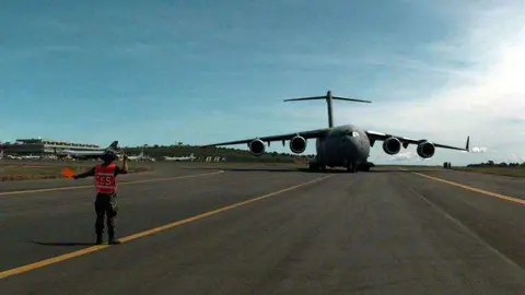 El aeropuerto de Yuba, capital de Sudán del Sur.