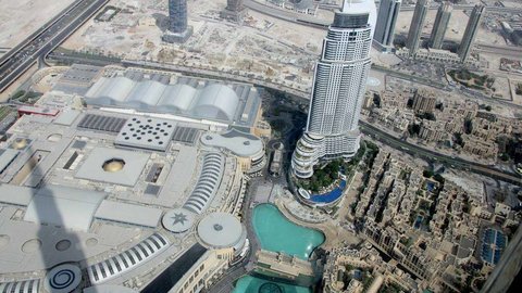 Vista desde el Burj Khalifa en Dubai. (EL CORREO DEL GOLFO)