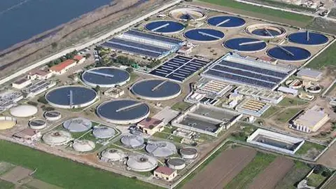 Obra hidr&aacute;ulica de la empresa espa&ntilde;ola Acciona.