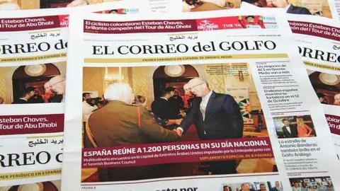 Portada de EL CORREO DEL GOLFO correspondiente a noviembre de 2015.