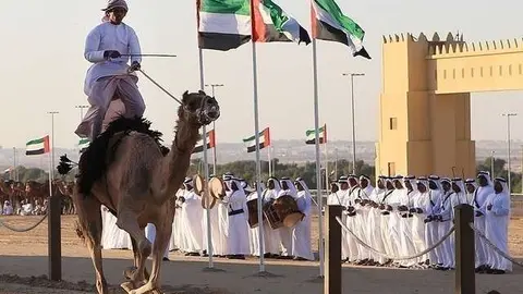 Una imagen del Festival Sheikh Zayed Heritage celebrado en Abu Dhabi.