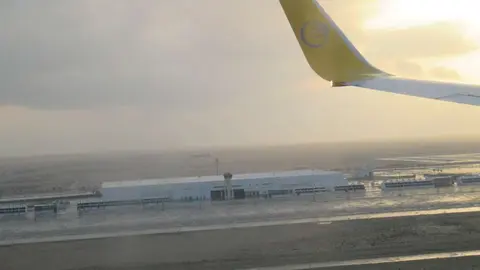 Una imagen del Aeropuerto Al Maktoum en Dubai Sur.