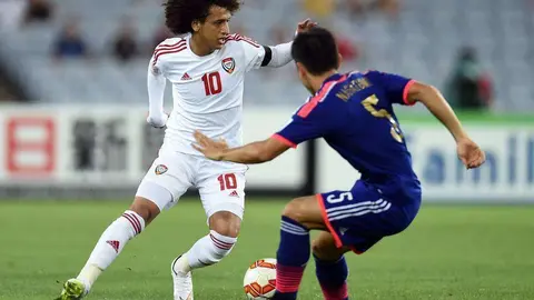 El jugador de fútbol de Emiratos, Omar Abdulrahman.