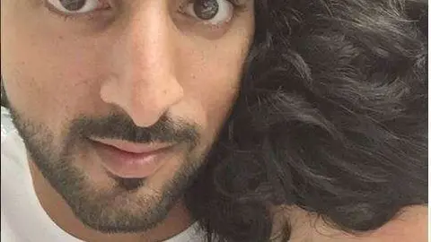 Una foto del jeque Handam en la aplicación de Instagram.