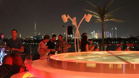 Impresionantes las vistas que ofrece la terraza de Cielo. (EL CORREO)