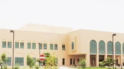 Una imagen de un hospital en el emirato de Sharjah.