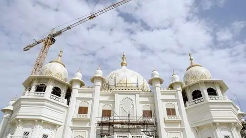 El Taj Mahal de Dubai está prácticamente finalizado.