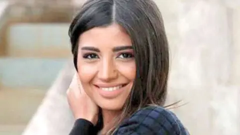 La famosa presentadora de televisión Shahd Ballan.