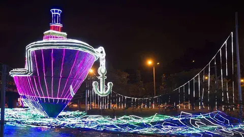 Alumbrado vanideño en Medellín
