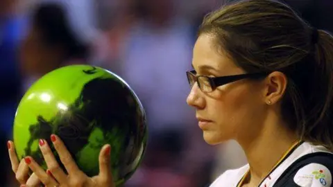La deportista colombiana, Clara Juliana.