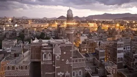 Una imagen de la capital de Yemen, Saná.