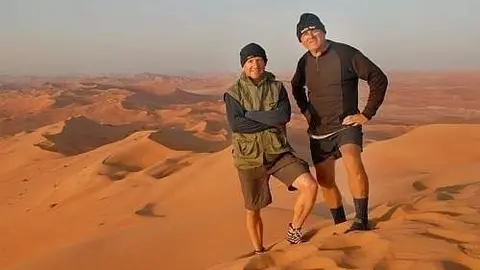 El británico atravesará el desierto de arena más grande del mundo.