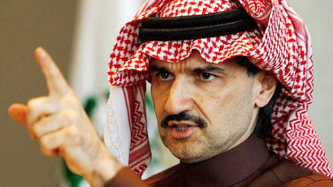 El príncipe saudí Al Waleed bin Talal. (Internet)