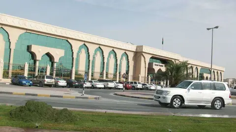 Una imagen del Hospital de Kuwait en Sharjah.