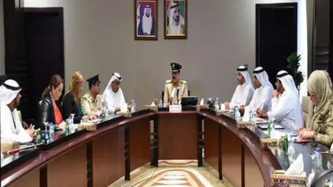 Una imagen de la reunión donde se dio a conocer la operación antidroga.