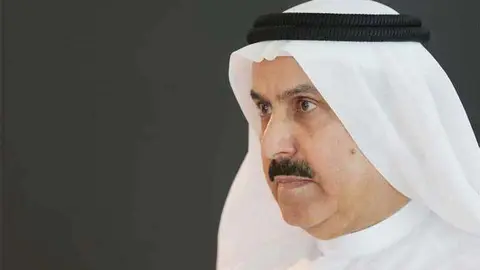 El ministro de Trabajo de Emiratos Árabes Unidos, Saqr Ghobash.