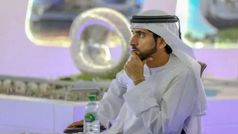 Sheikh Hamdan bin Mohammed bin Rashid Al Maktoum, príncipe heredero de Dubai y presidente del Consejo de Deportes de Dubai.